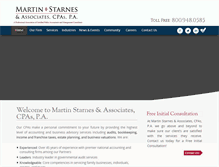 Tablet Screenshot of martinstarnes.com